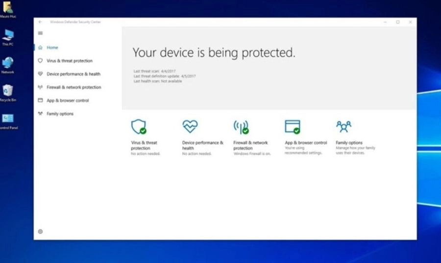 Quét mã độc bằng trình bảo mật Windows Defender Quét mã độc bằng trình bảo mật Windows Defender