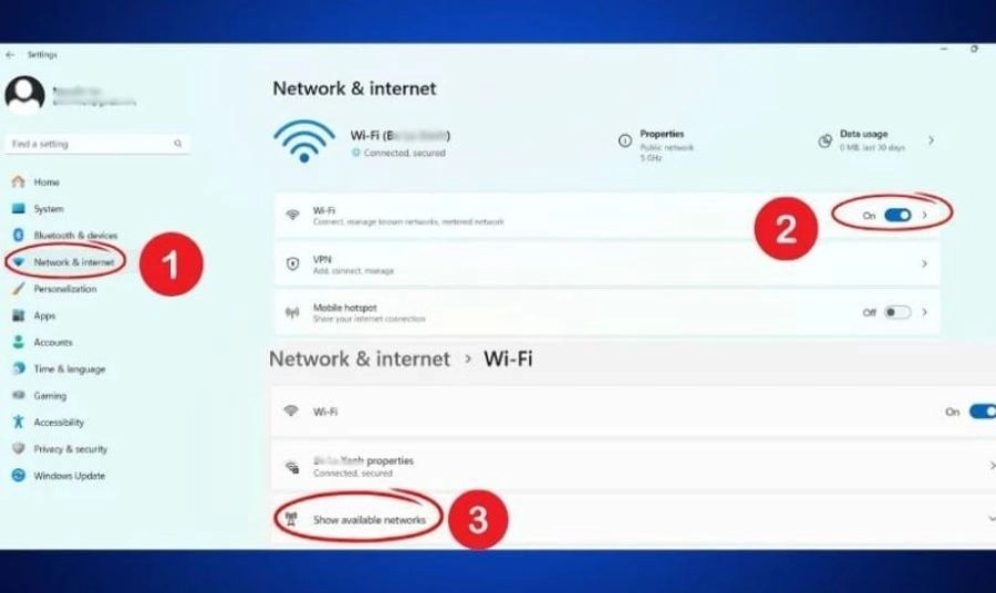 Mẹo duy trì kết nối WiFi ổn định trên laptop ASUS