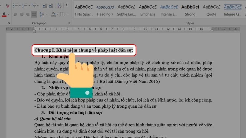 Hướng dẫn cách tạo mục lục trong Word đơn giản, dễ thao tác Hướng dẫn cách tạo mục lục trong Word đơn giản, dễ thao tác