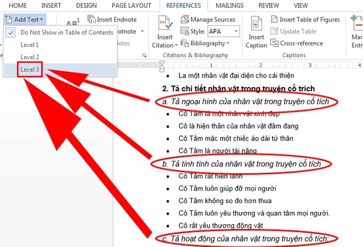 Xác định Tiểu mục (Level 3) Xác định Tiểu mục (Level 3)