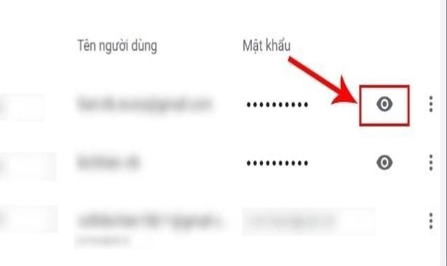 Cách xem mật khẩu Google đã lưu trong Chrome Cách xem mật khẩu Google đã lưu trong Chrome