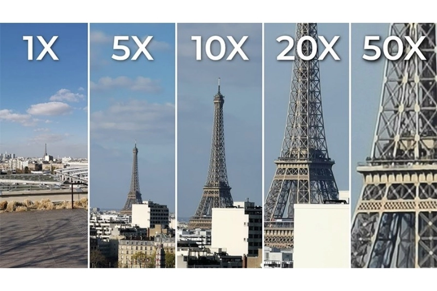 Camera tele làm cô đọng không gian, tập trung vào chủ thể