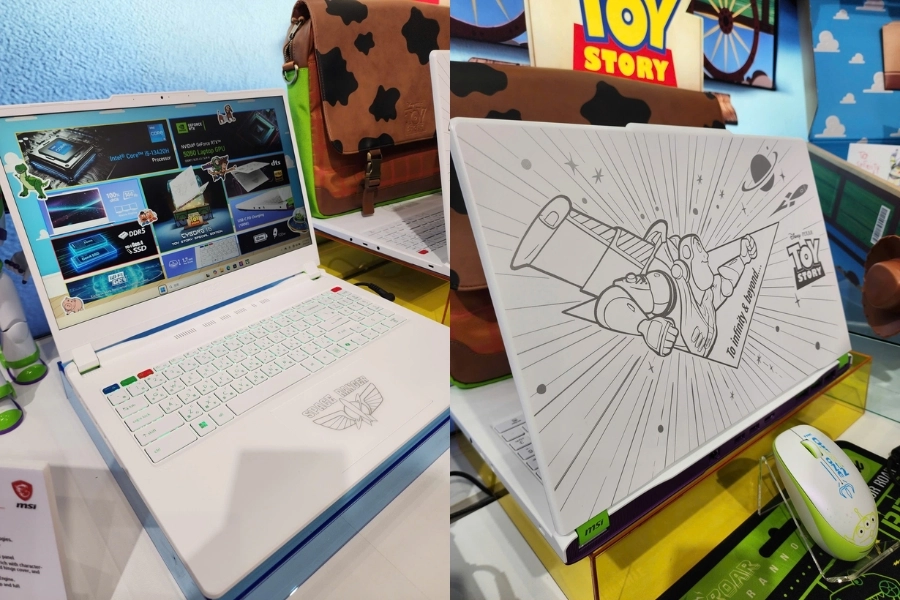 MSI x Toy Story: Bản thiết kế vui mắt đưa ký ức tuổi thơ vào Laptop Gaming