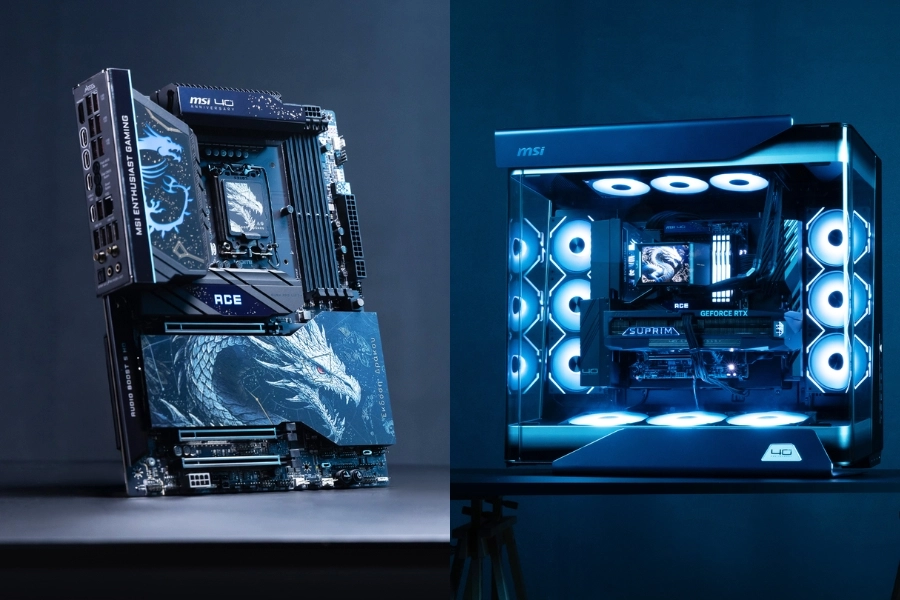 MSI Titan 18 HX Dragon Edition Draco Epic: Siêu phẩm kỷ niệm cột mốc lịch sử