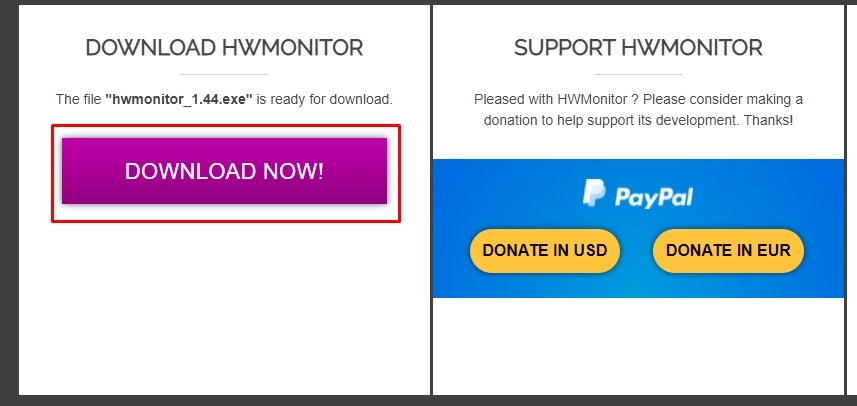 Cách cài đặt CPUID HWMonitor trên Windows