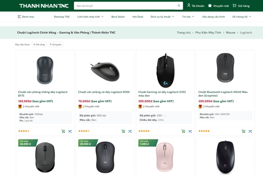 Đối tượng người dùng nào nên ưu tiên chọn chuột Logitech?
