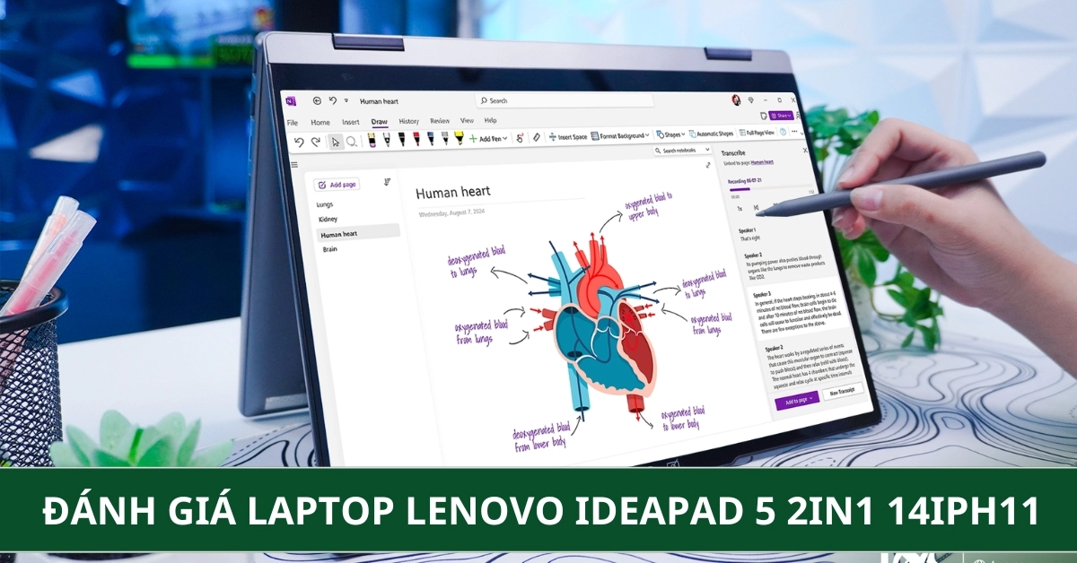 Đánh giá laptop Lenovo IdeaPad 5 2- in-1 14IPH11: Giá tốt so với hiệu năng nhận được