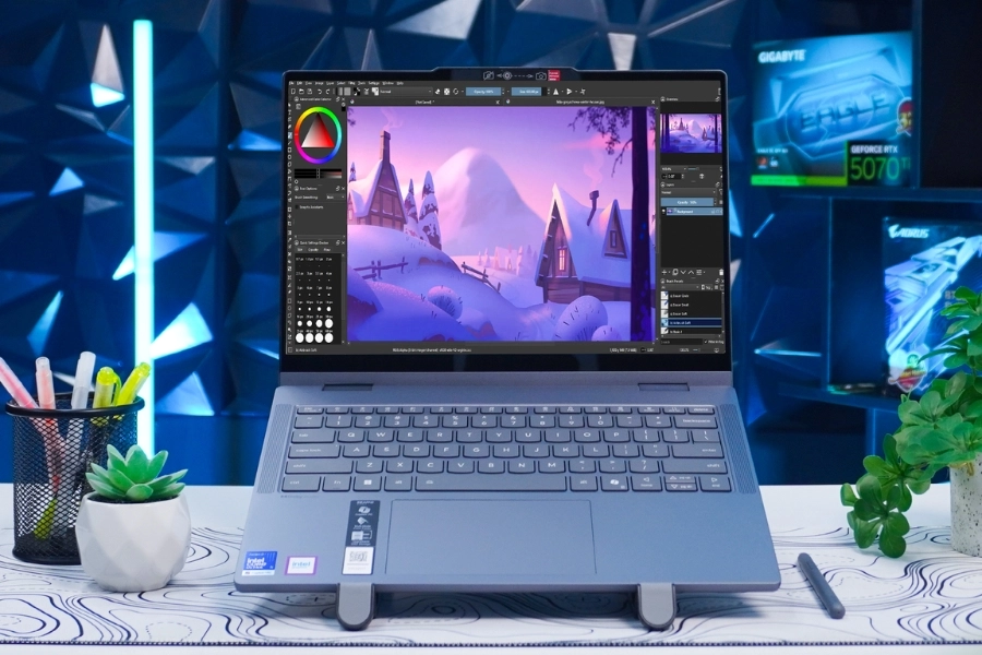 Đánh giá laptop Lenovo IdeaPad 5 2- in-1 14IPH11 Đánh giá laptop Lenovo IdeaPad 5 2- in-1 14IPH11