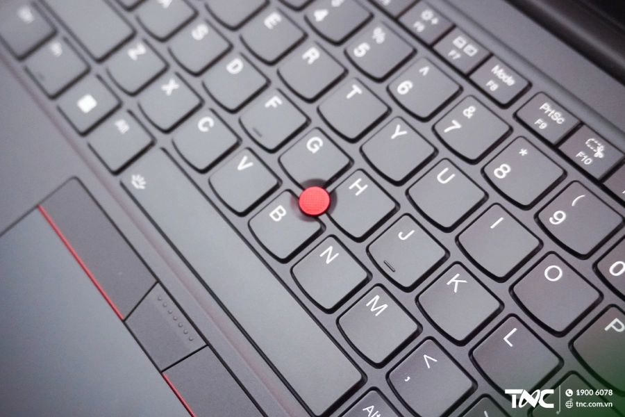 Phần bàn phím và touchpad Lenovo ThinkPad P14s Gen 6