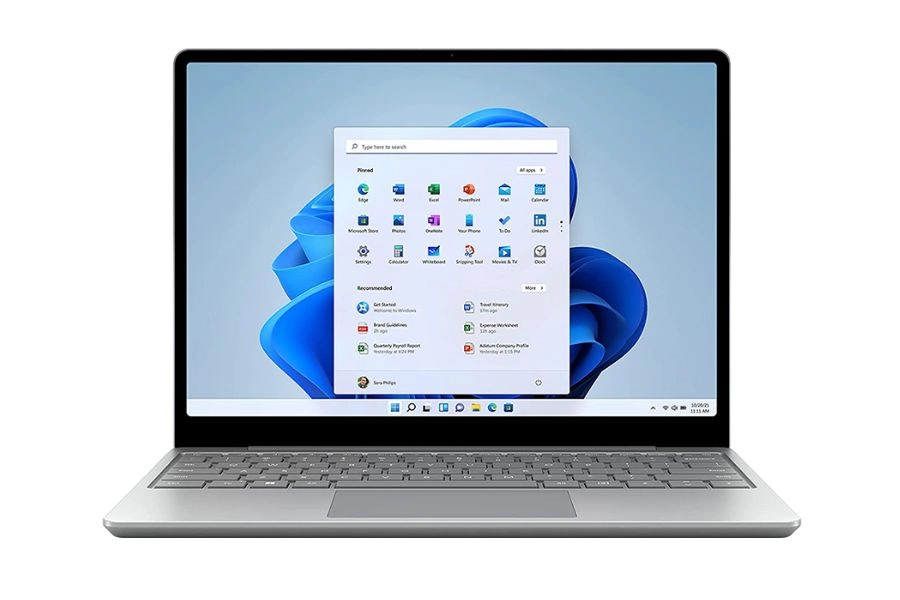 Surface Laptop Go được trang bị con chip Intel Core i5-1035G1 Surface Laptop Go được trang bị con chip Intel Core i5-1035G1