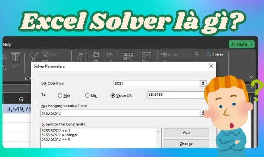 Tìm hiểu Excel Solver là gì?