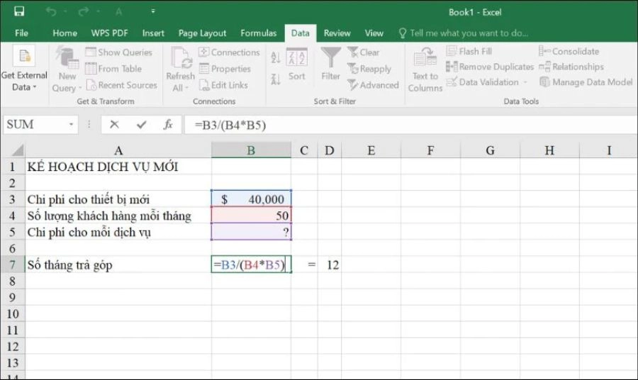 Quy trình sử dụng Solver để giải bài toán tối ưu