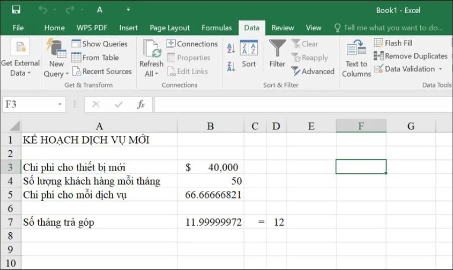 Số lượng khách và Giá dịch vụ.