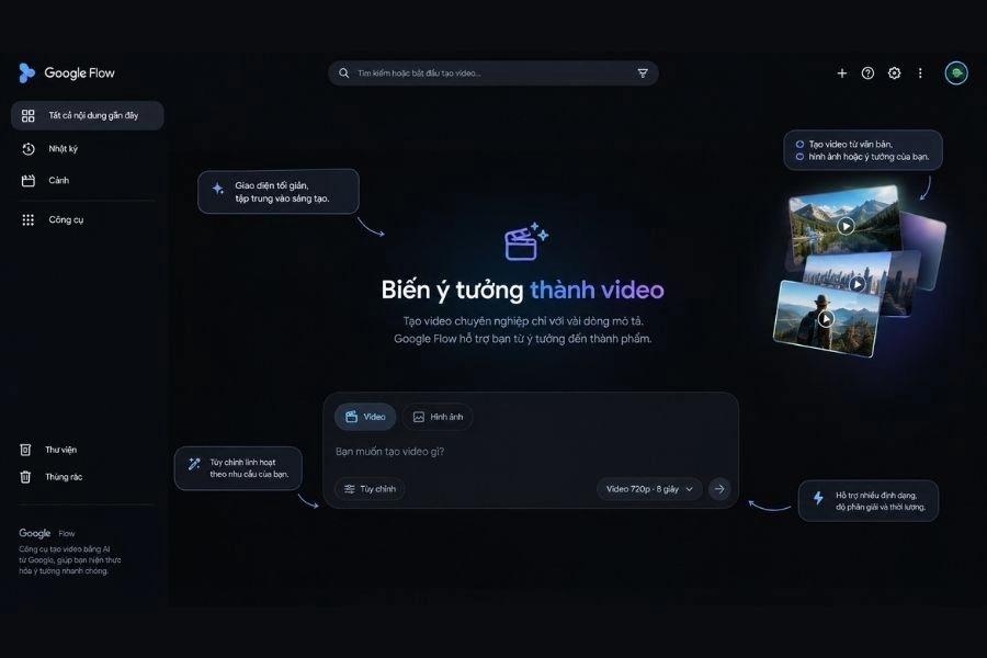 Chỉnh sửa trực tiếp video trên Google Flow So sánh ưu điểm và hạn chế của Google Flow