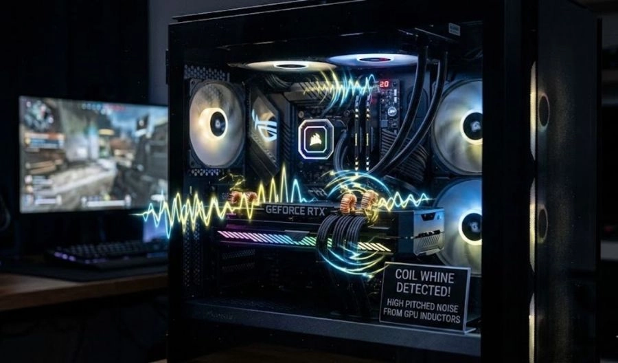 Coil Whine là gì? Bản chất của sự rung động điện từ