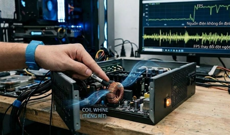 Bí quyết giảm thiểu và khắc phục Coil Whine hiệu quả