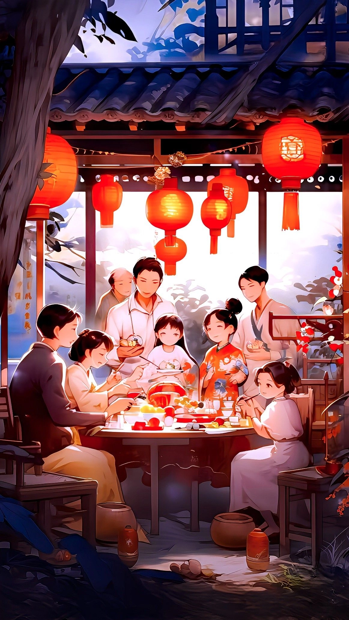 Hình nền Trung thu 4K đẹp