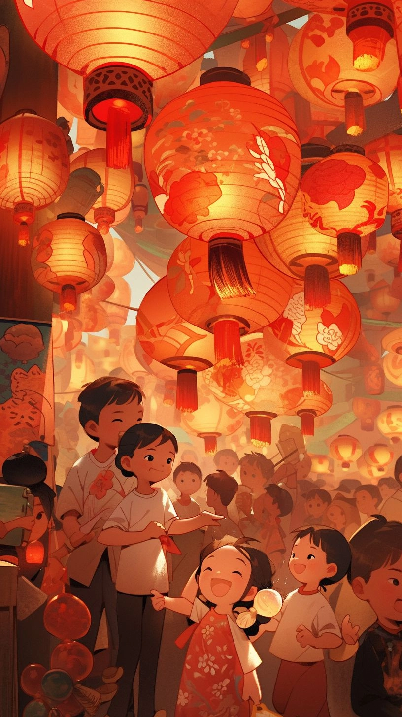 hình nền trung thu cho iphone