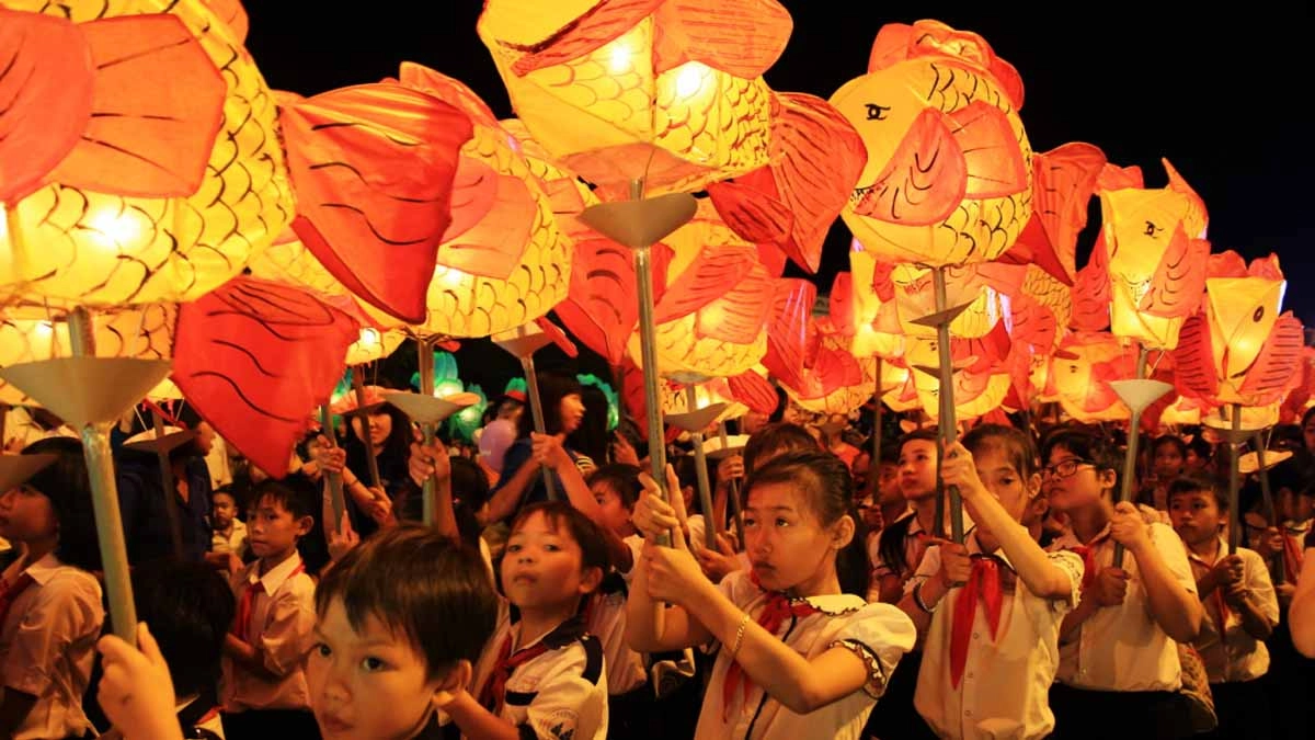 wallpaper lồng đèn trung thu