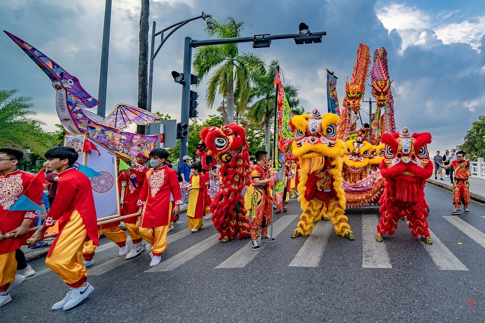 hình nền múa lân sư rồng