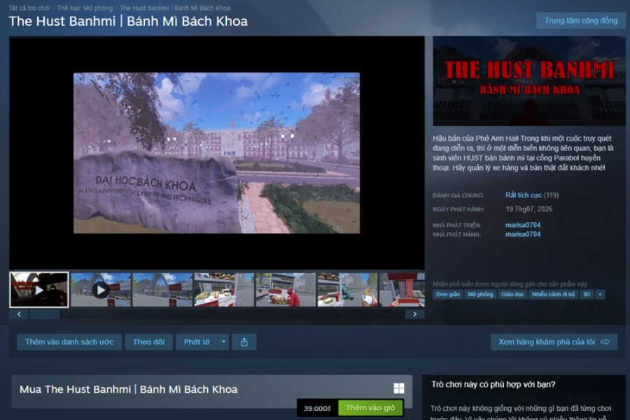 Hướng Dẫn Cách Tải Bánh Mì Bách Khoa Bản Quyền Chi Tiết Trên Steam Hướng Dẫn Cách Tải Bánh Mì Bách Khoa Bản Quyền Chi Tiết Trên Steam