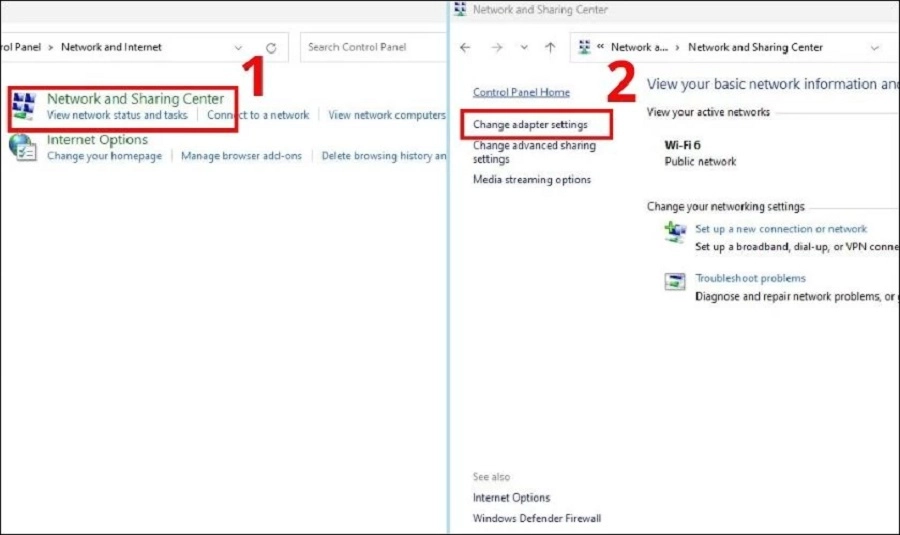 Kết nối mạng LAN 8