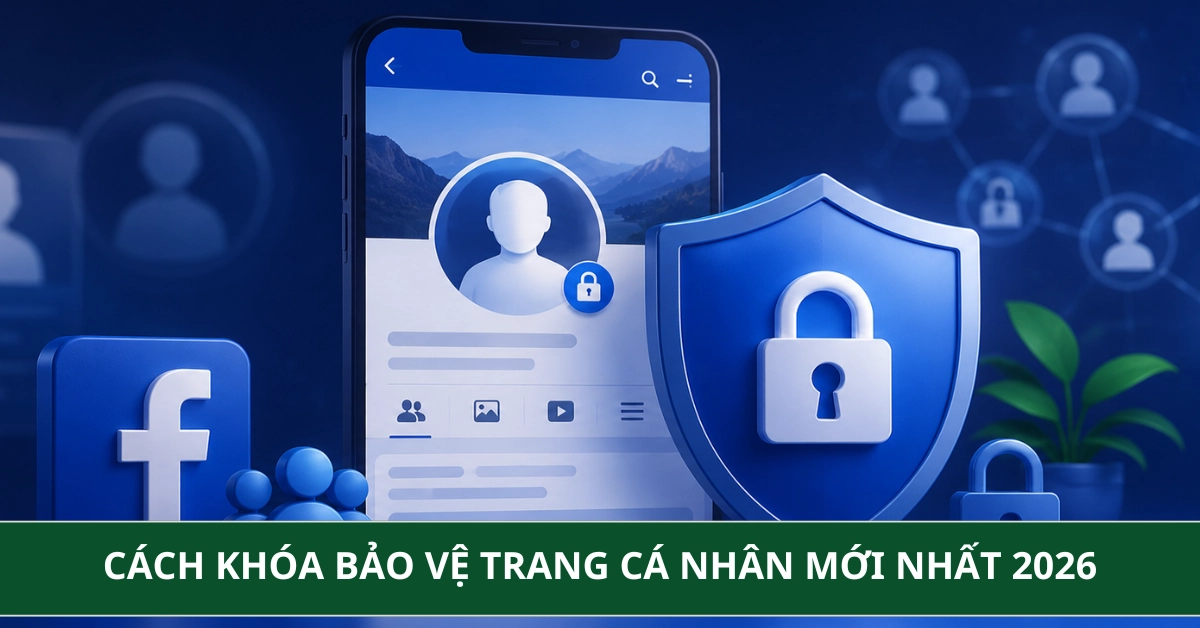 Hướng dẫn cách khóa bảo vệ trang cá nhân Facebook mới nhất 2026
