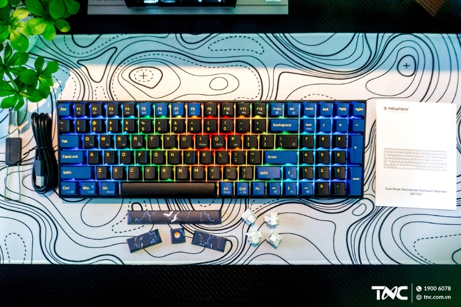 Bàn phím Full-size (trong khoảng 104 - 108 phím)