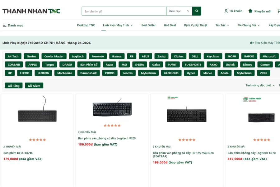 Những lưu ý quan trọng khi mua bàn phím dựa trên kích thước và layout