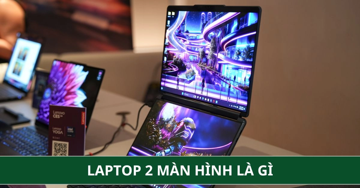 Laptop 2 Màn Hình Là Gì? Top 5 Mẫu Laptop Cấu Hình Mạnh, Màn Hình Nét