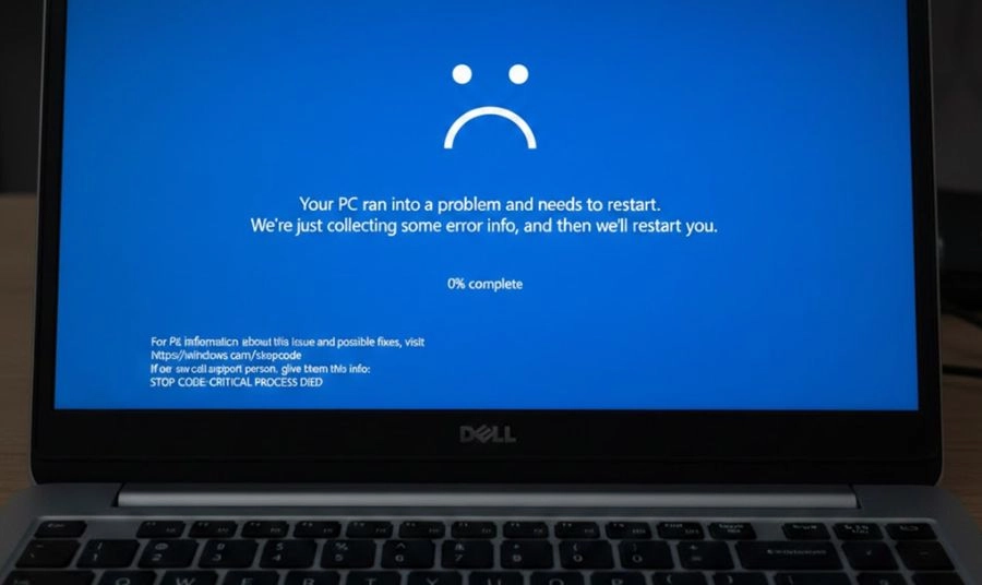 Dấu hiệu nhận biết laptop bị treo logo khi khởi động
