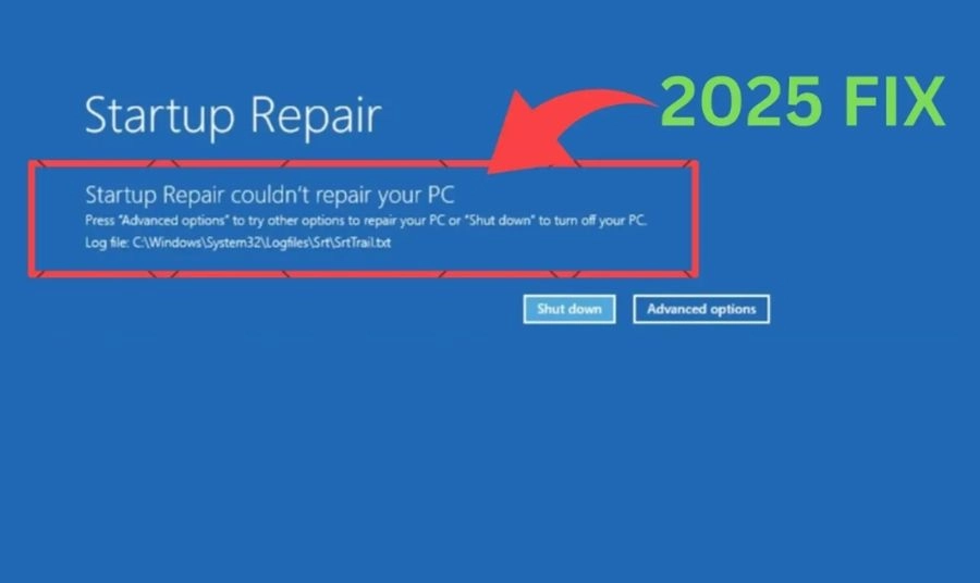 Sử dụng Startup Repair