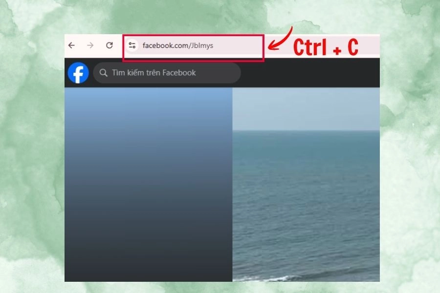 Hoàn tất lấy link Facebook của tôi trên máy tính Hoàn tất lấy link Facebook của tôi trên máy tính