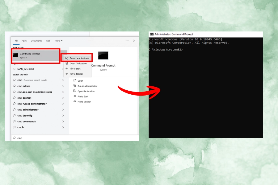 Xóa Key kẹt bằng Command Prompt