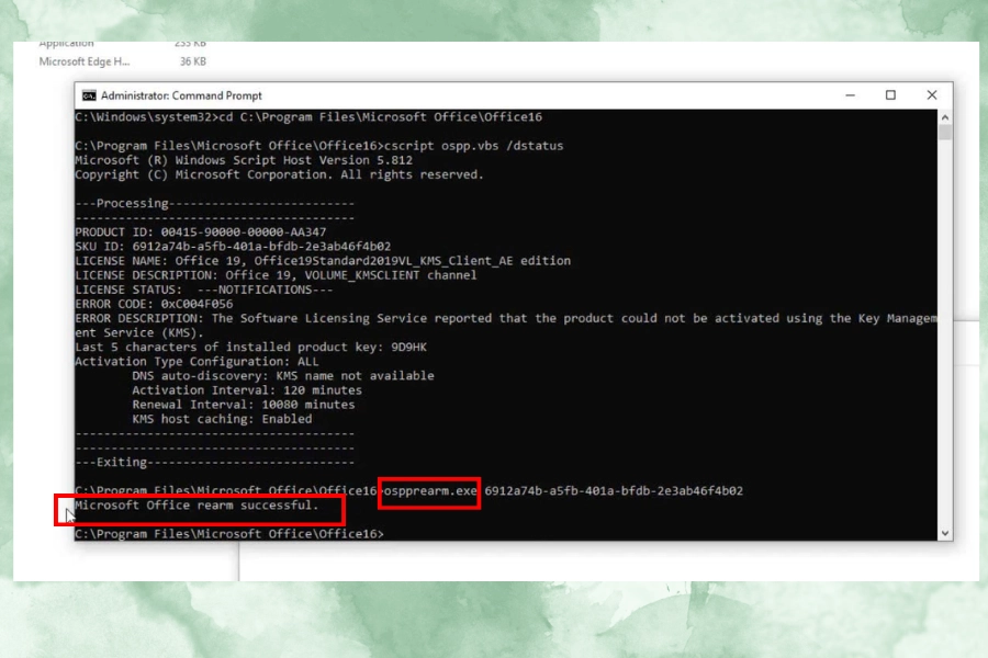 Sửa lỗi Excel Product Activation Failed thành công