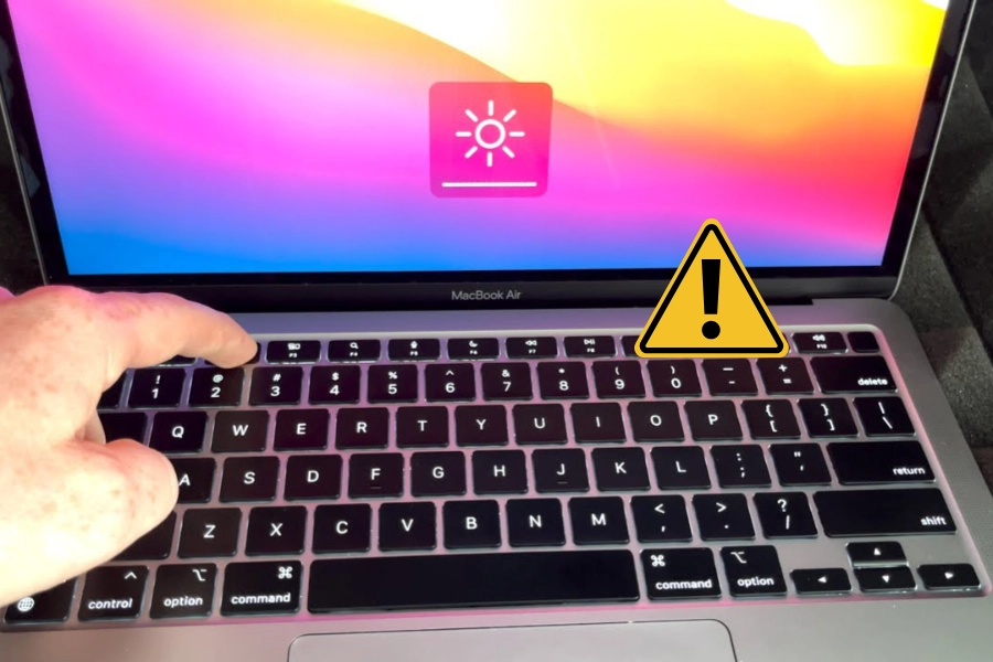 Màn hình Macbook không tùy chỉnh được độ sáng Màn hình Macbook không tùy chỉnh được độ sáng
