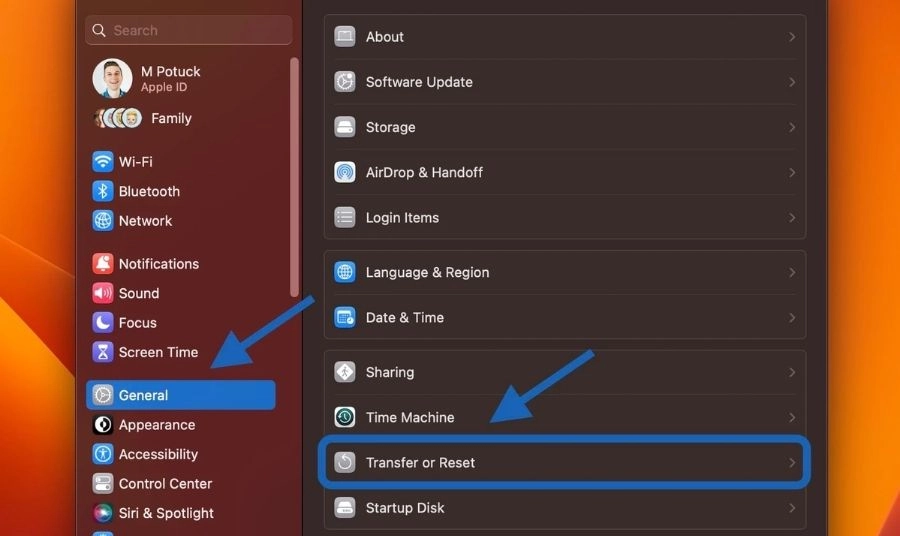 Cài đặt lại macOS