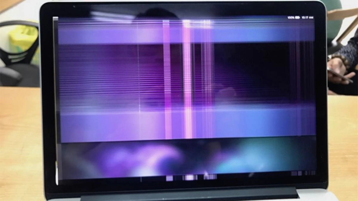 Màn hình nền LCD bị hỏng hóc