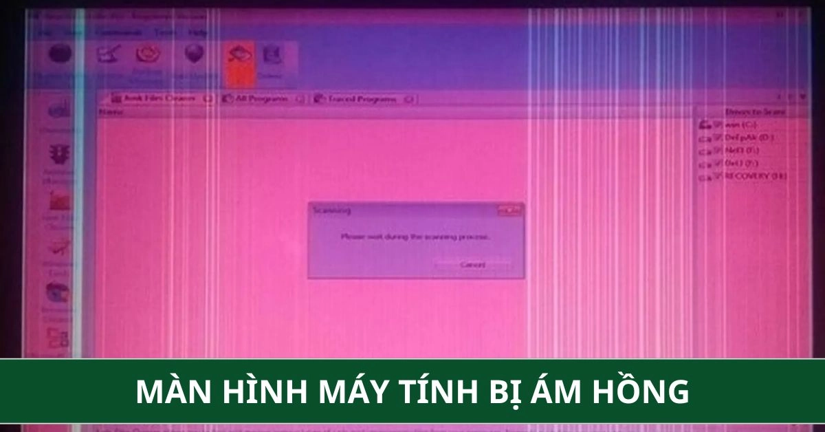Màn Hình Máy Tính Bị Ám Hồng: Nguyên Nhân Và Cách Khắc Phục Chi Tiết
