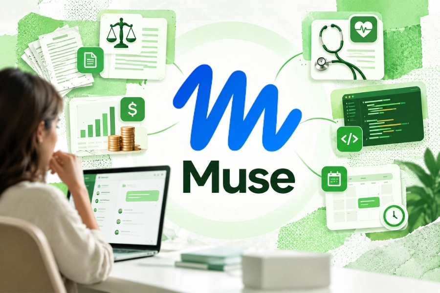 Ứng dụng thực tế Muse cho công việc và lập trình