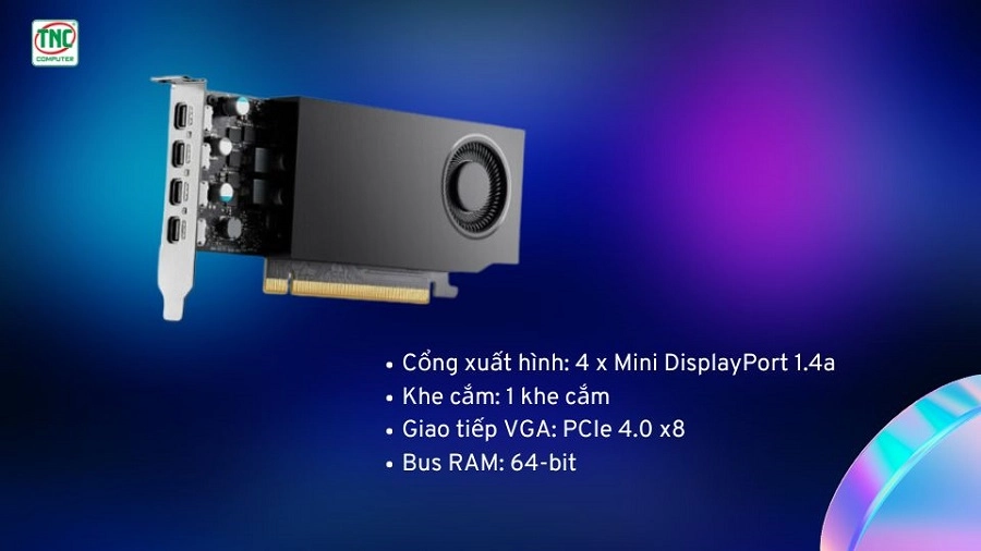 NVIDIA A400 4GB Cho AI, CAD, Render – Có Đủ Mạnh Không