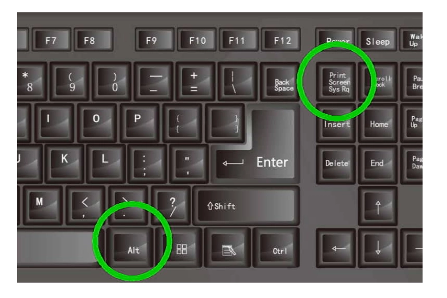 Chụp riêng cửa sổ đang hoạt động bằng Alt + PrtSc Chụp riêng cửa sổ đang hoạt động bằng Alt + PrtSc