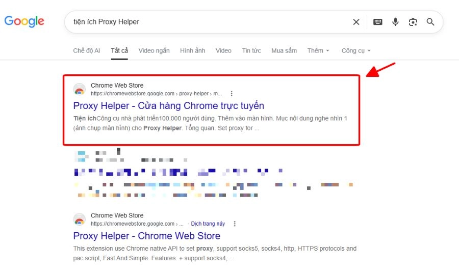 Hướng dẫn cài đặt Proxy Helper trên trình duyệt