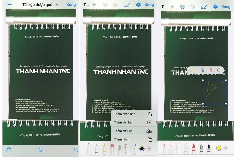 Hướng Dẫn Ký Tên Trực Tiếp Lên File Scan Trên iPhone Hướng Dẫn Ký Tên Trực Tiếp Lên File Scan Trên iPhone