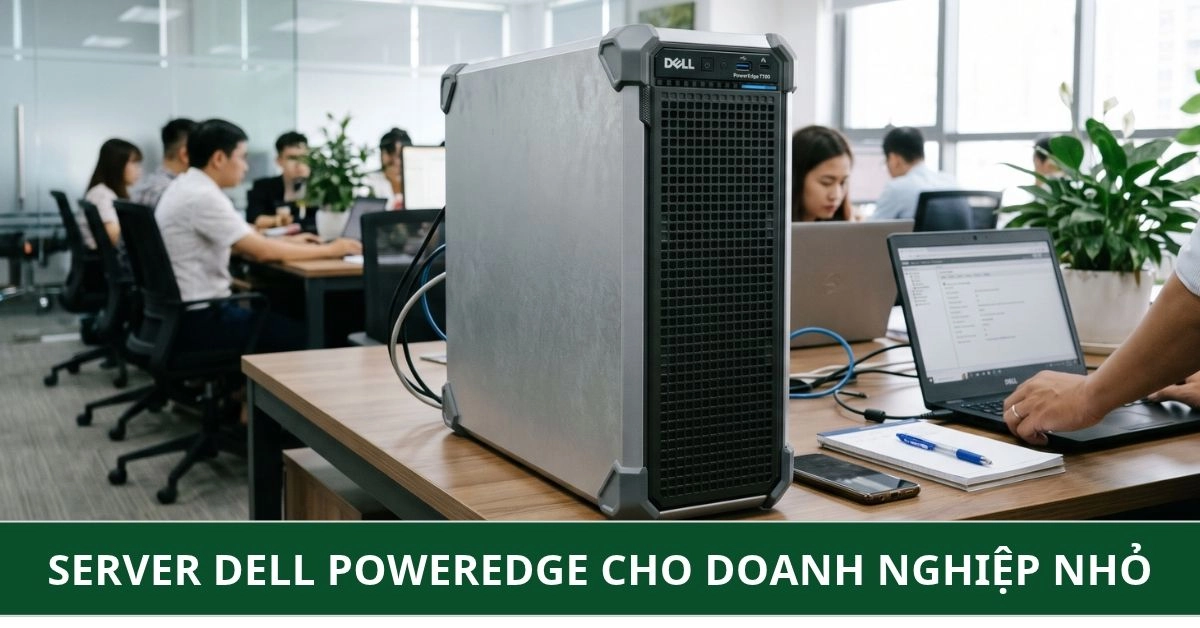 Server Dell PowerEdge Cho Doanh Nghiệp Nhỏ: Top Model Đáng Mua 2026 