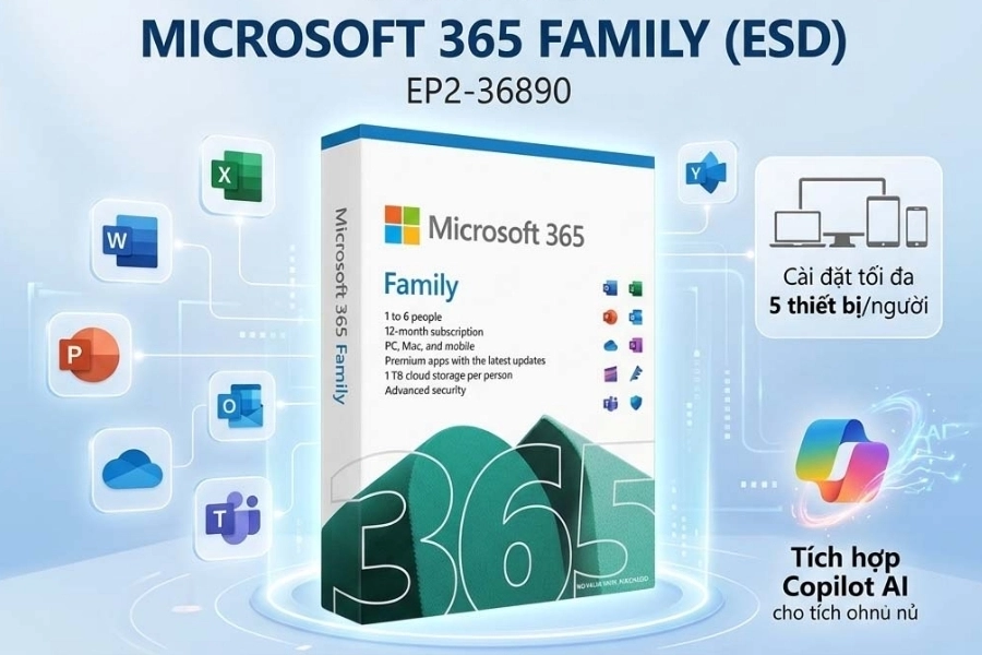 Microsoft 365 Family (Gói Gia đình)