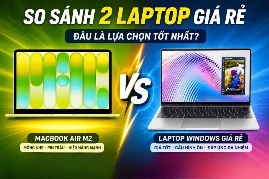 So sánh Dell XPS 13 và MacBook Neo về nguồn hàng và giá bán thực tế So sánh Dell XPS 13 và MacBook Neo về nguồn hàng và giá bán thực tế