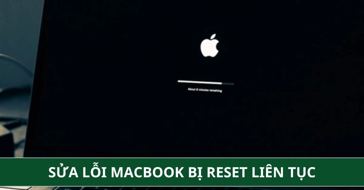 Sửa Lỗi MacBook Bị Reset Liên Tục, Sập Nguồn Khi Khởi Động