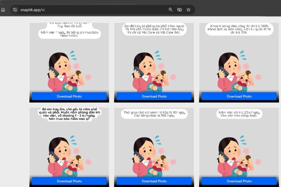 Phân tích và Tải xuống