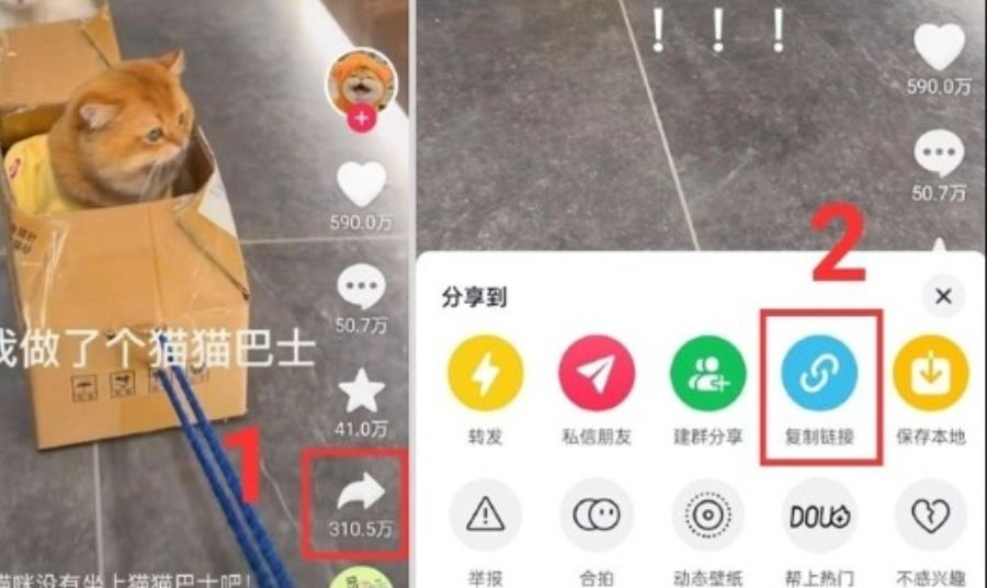 Tải video Douyin không dính watermark trên Android bằng ứng dụng